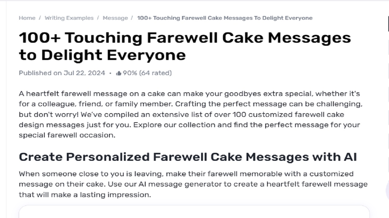 Suggestions to Decorate Your Farewell Cakes with Gauth
